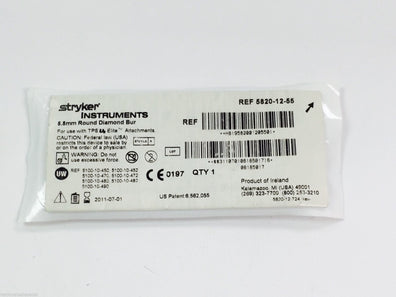 5820-12-55 ~ Stryker Round Diamond Bur 5.5mm (x)